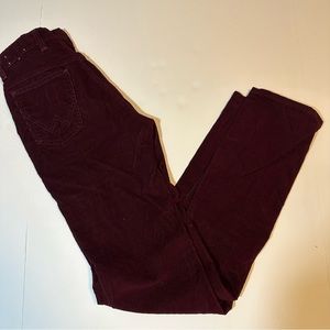 Vtg 80s Wrangler high waist cords